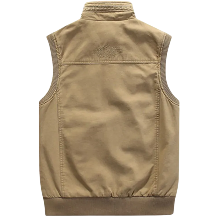 Nico | Chaleco Militar Multibolsillos Hombre Cremallera