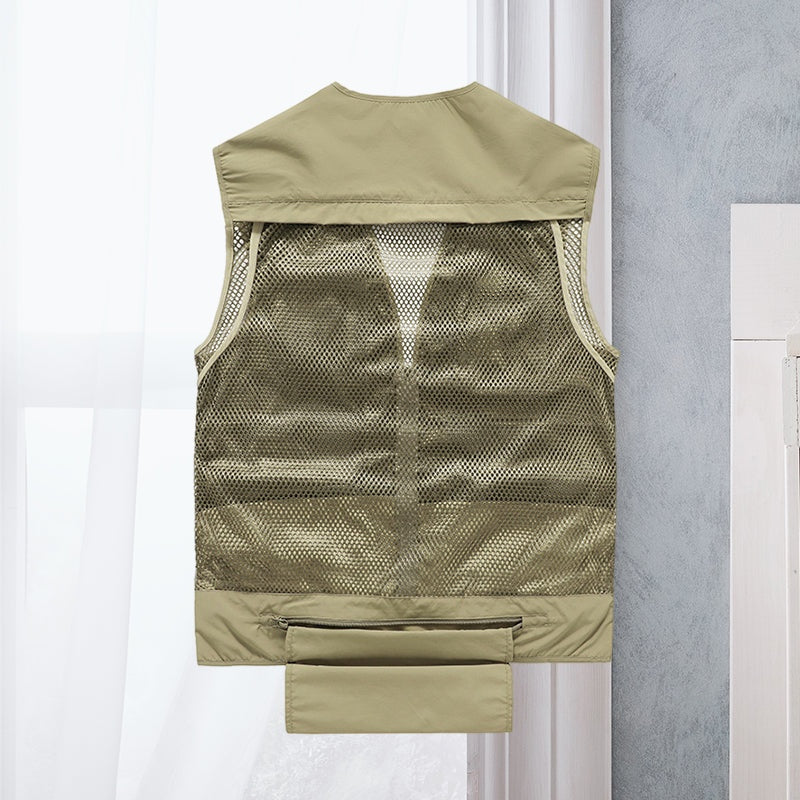 Álvaro | Chaleco Multibolsillos Outdoor Hombre Senderismo