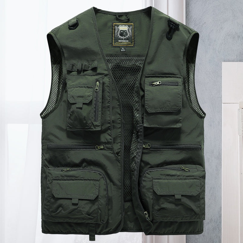 Álvaro | Chaleco Multibolsillos Outdoor Hombre Senderismo