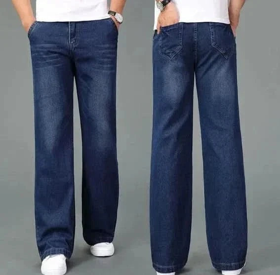 Vaqueros Anchos Flare Pierna Acampanada para Hombre