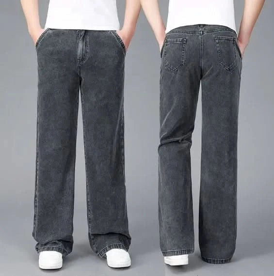 Vaqueros Anchos Flare Pierna Acampanada para Hombre