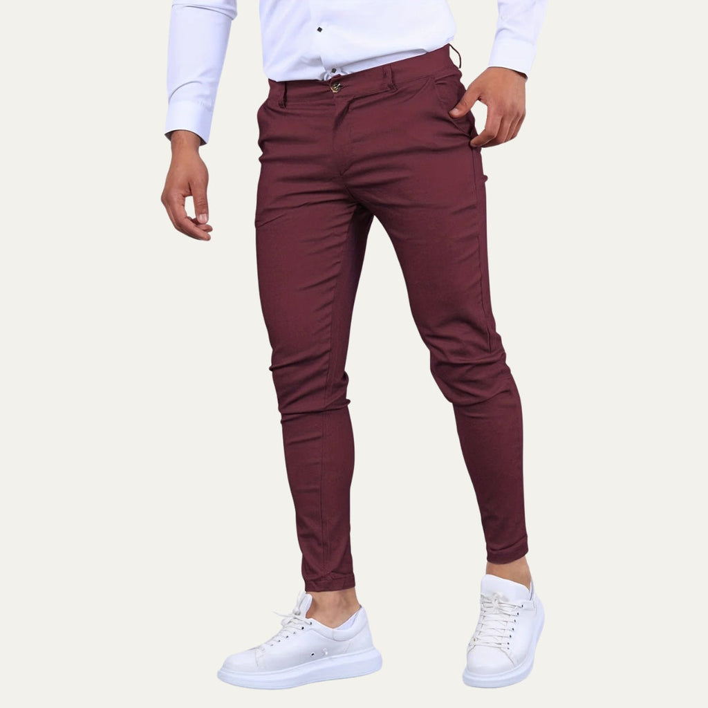Pantalón Chino Slim Fit Elástico para Hombre