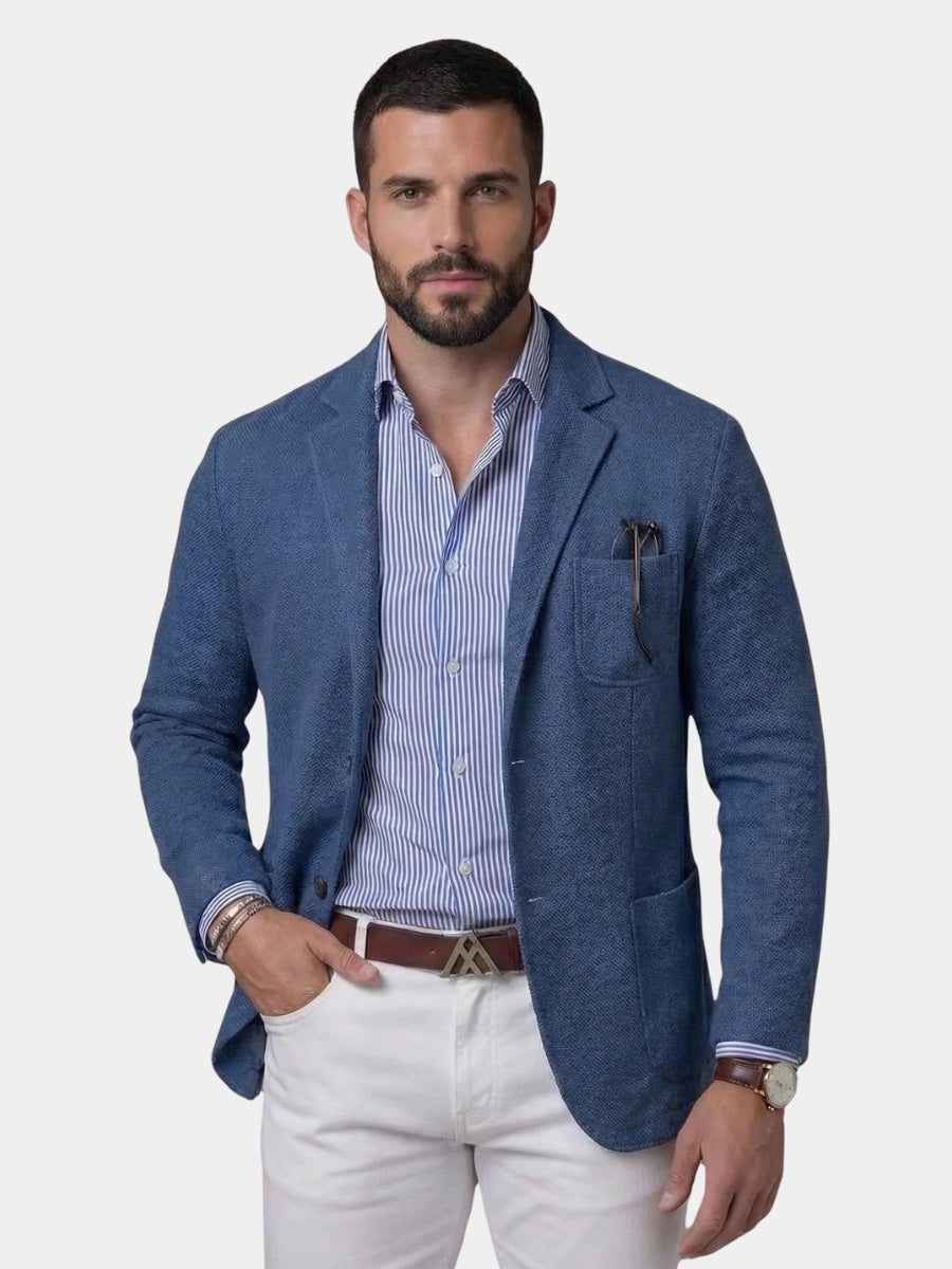 Blazer Arnau de Lino para Hombre – Americana Ligera sin Estructura