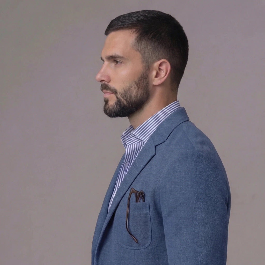 Blazer Arnau de Lino para Hombre – Americana Ligera sin Estructura