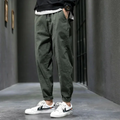 Jogger de Algodón Cropped Cintura Elástica para Hombre