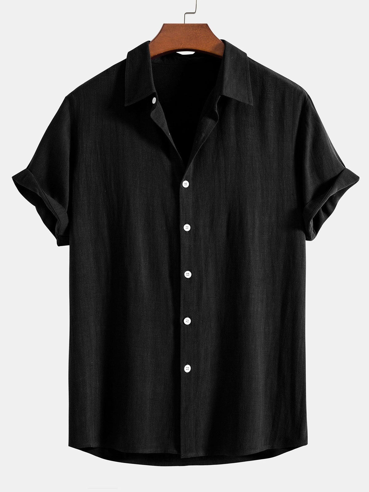 Conjunto Casual de Camisa y Pantalón Corto para Hombre