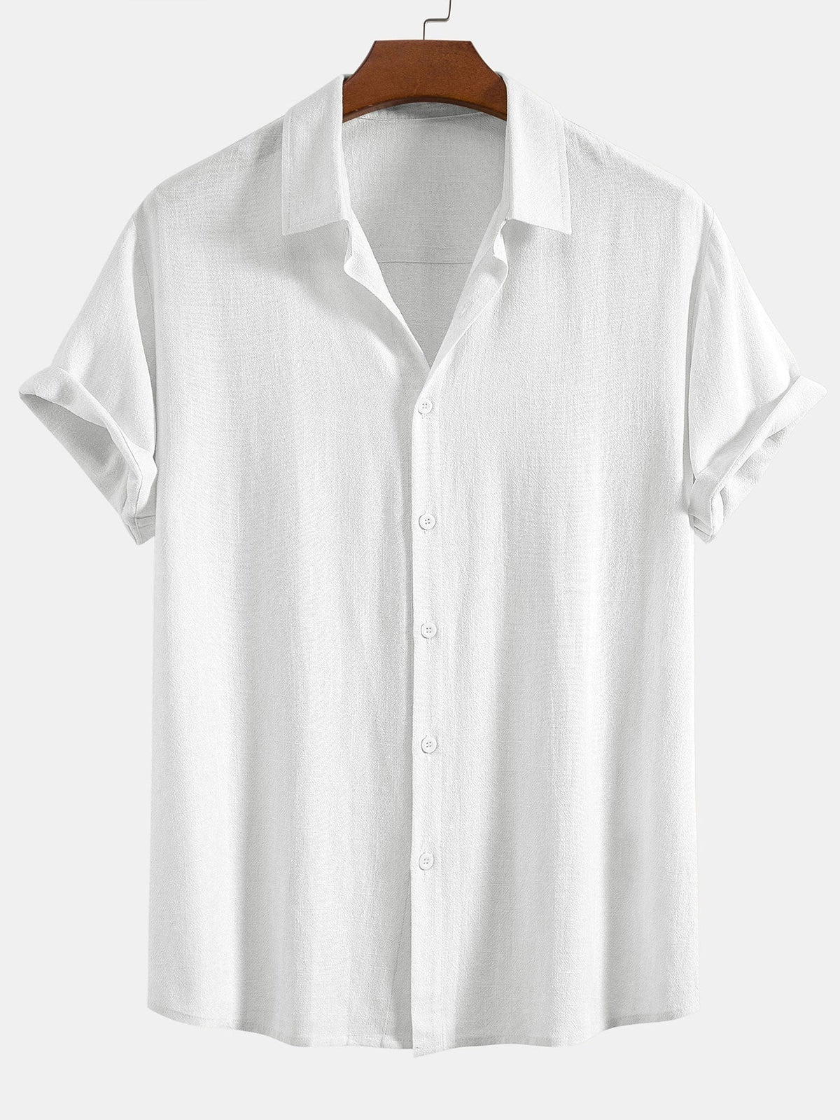 Conjunto Casual de Camisa y Pantalón Corto para Hombre