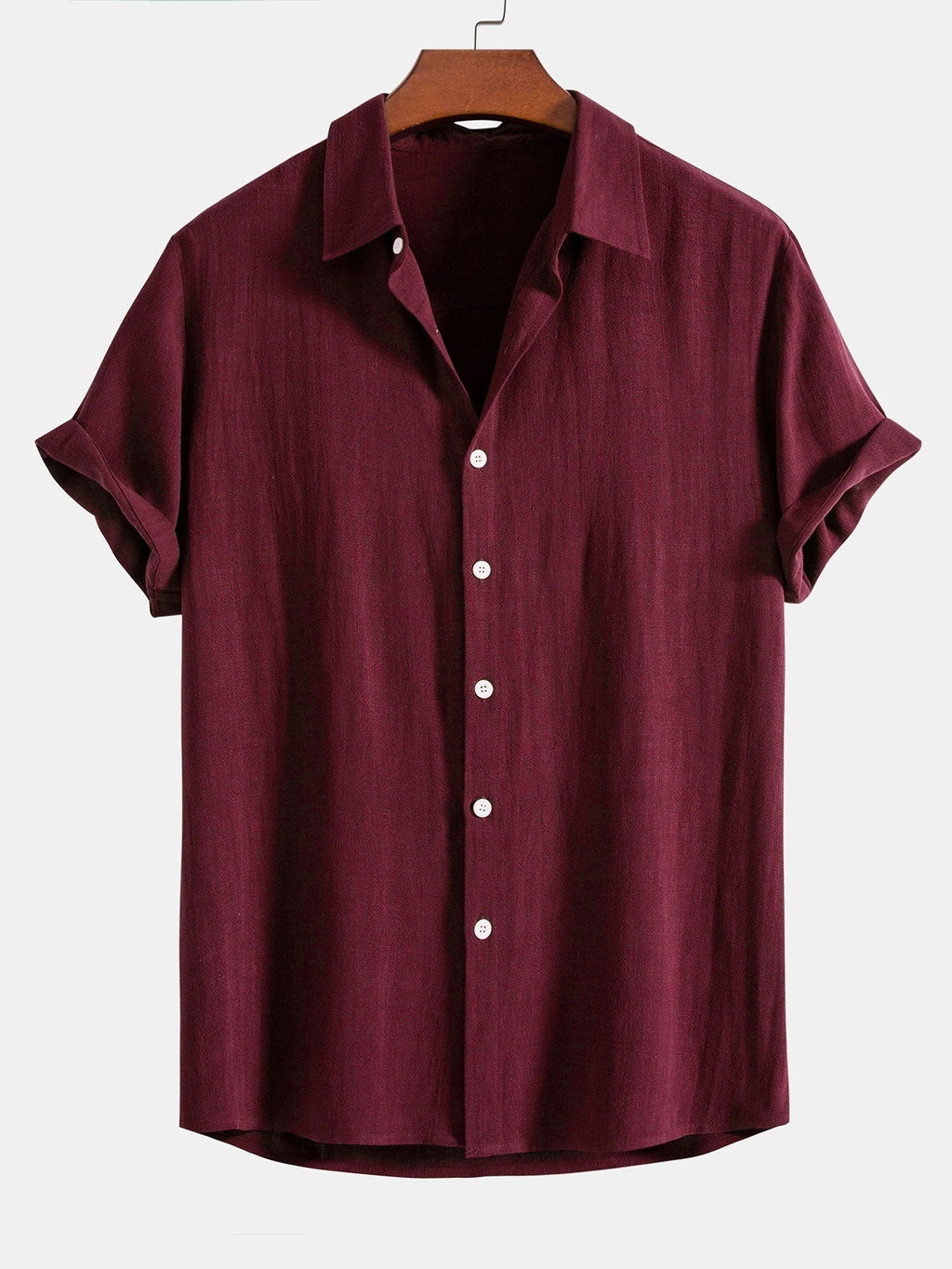 Conjunto Casual de Camisa y Pantalón Corto para Hombre