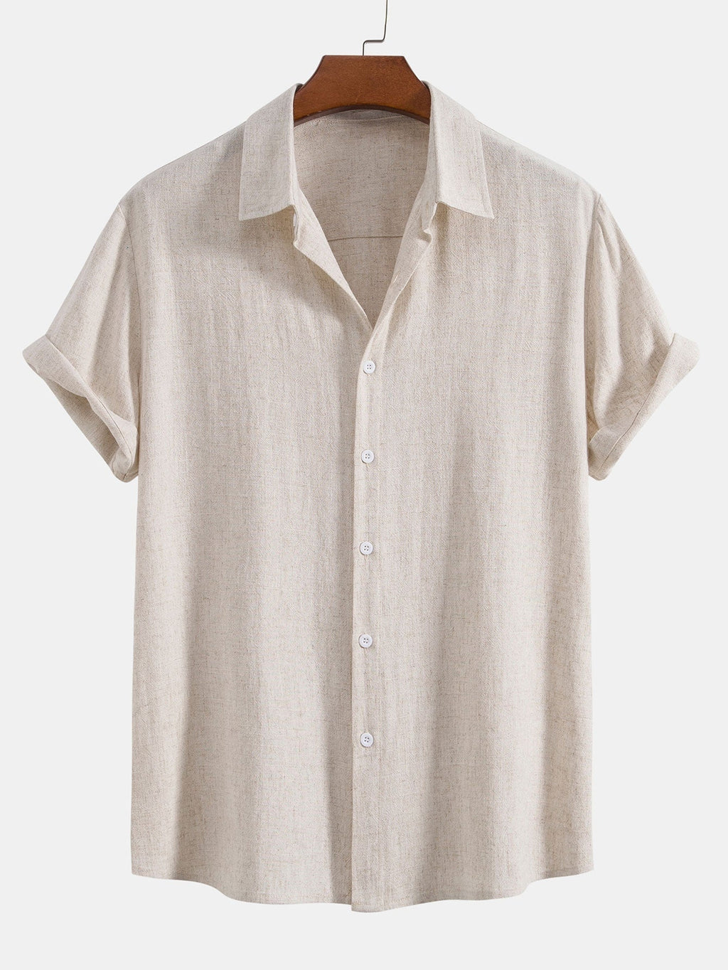 Conjunto Casual de Camisa y Pantalón Corto para Hombre