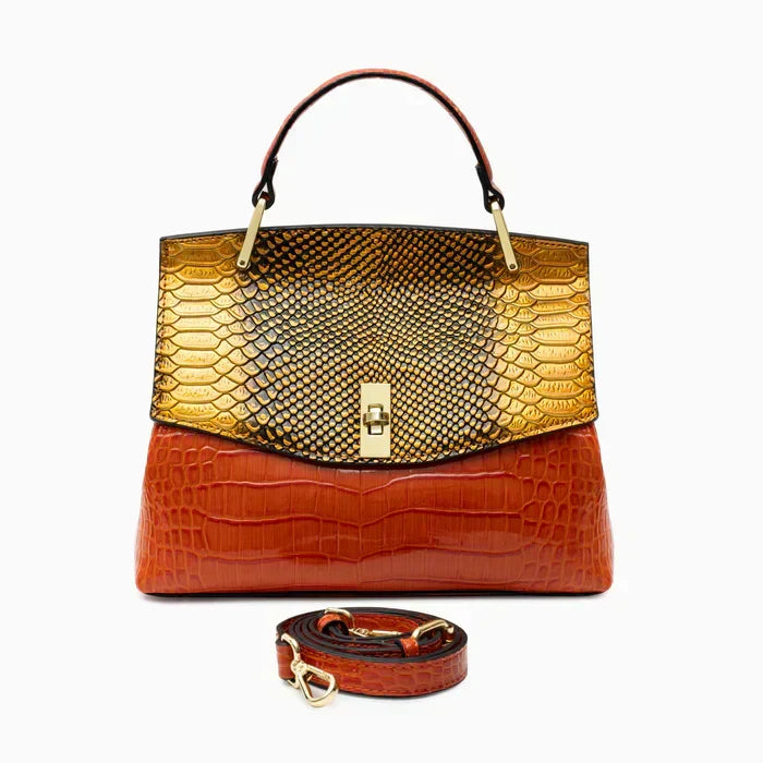 Presumida | Bolso Estampado Cocodrilo Mujer