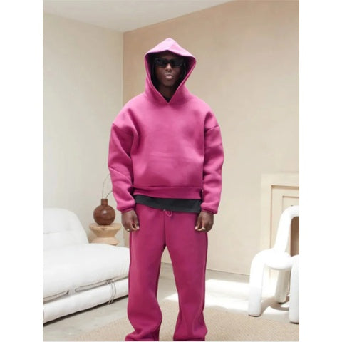 Bruno Hombre Conjunto Deportivo Sudadera con Capucha Pantalón