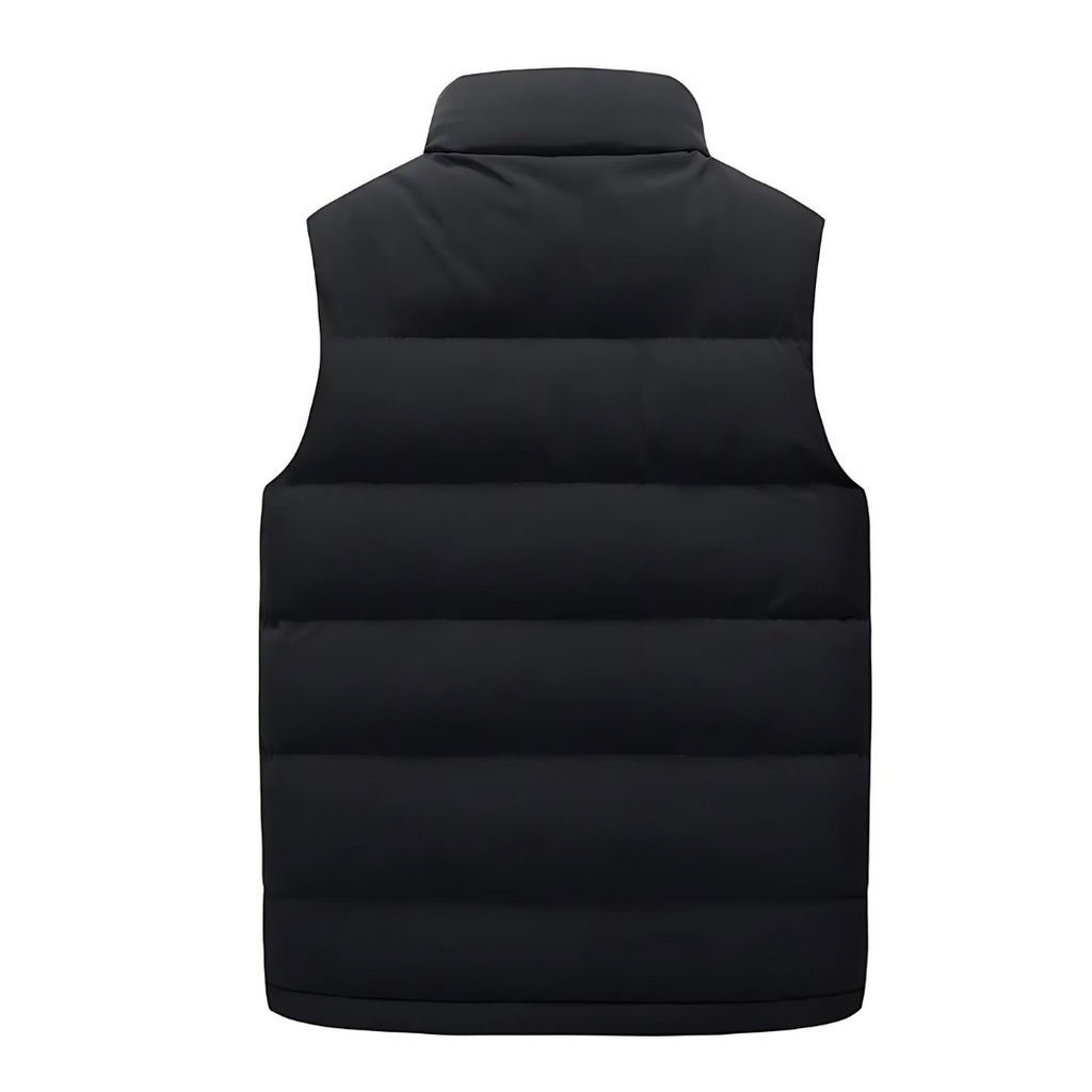 Teo | Gilet Acolchado Hombre Cuello Alto Cremallera