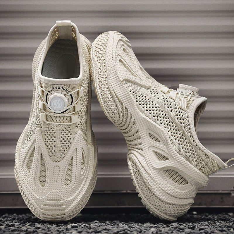 Bruno | Zapatillas Deportivas Chunky con Cordones Rotativos para Hombre