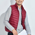 David | Chaleco Acolchado de Plumas Hombre Cuello Alto