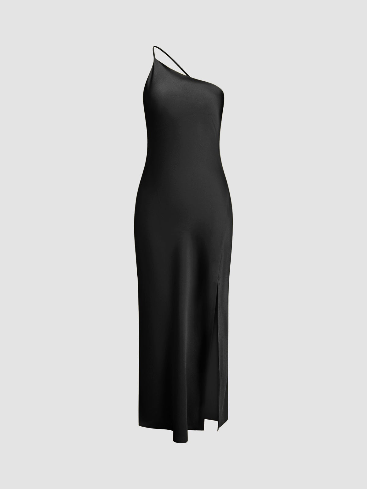 Vestido Largo Lencero de Tirante Fino con Espalda Abierta