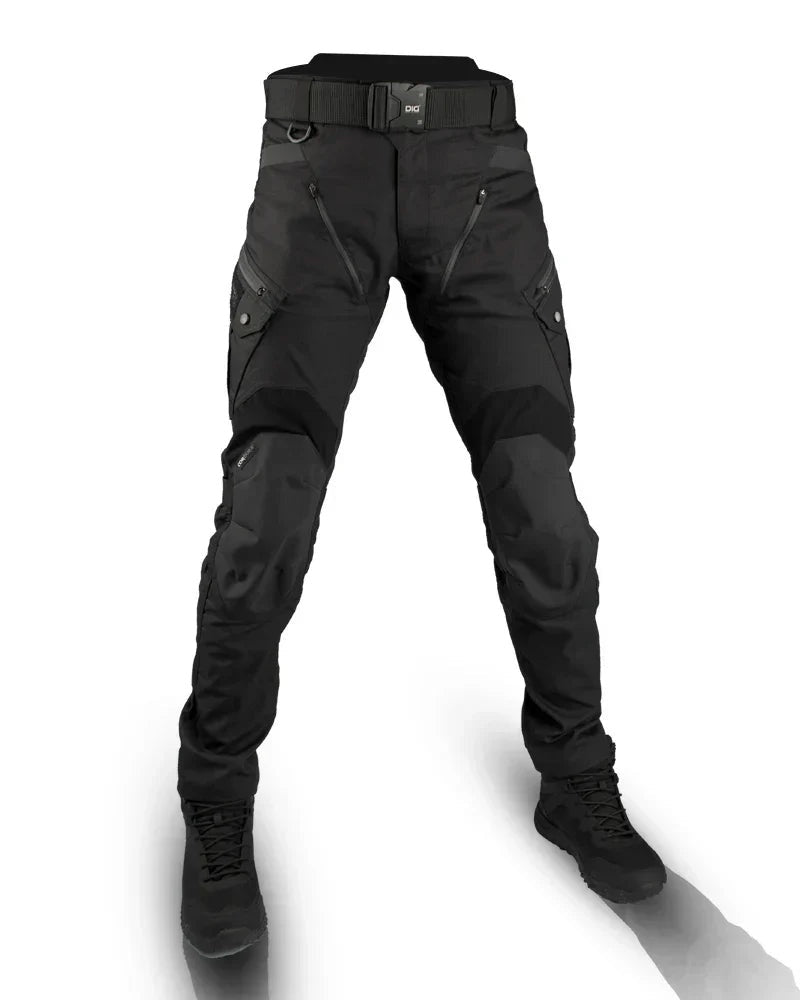 Pantalón Táctico Multibolsillo Corte Recto para Hombre