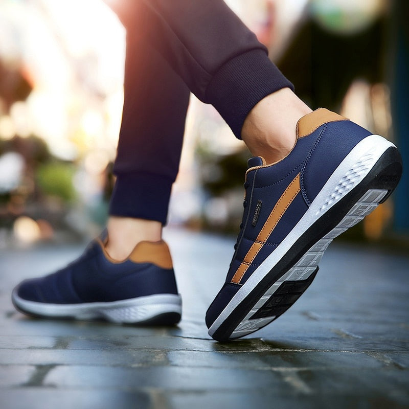 Darío | Zapatillas Casual Impermeables con Cordones y Suela Ergonómica para Hombre