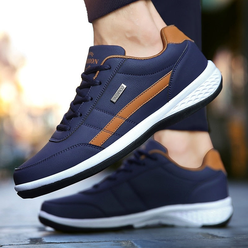 Darío | Zapatillas Casual Impermeables con Cordones y Suela Ergonómica para Hombre