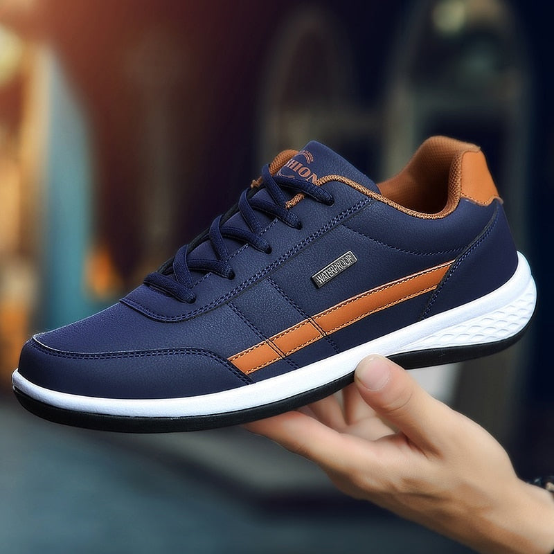 Darío | Zapatillas Casual Impermeables con Cordones y Suela Ergonómica para Hombre