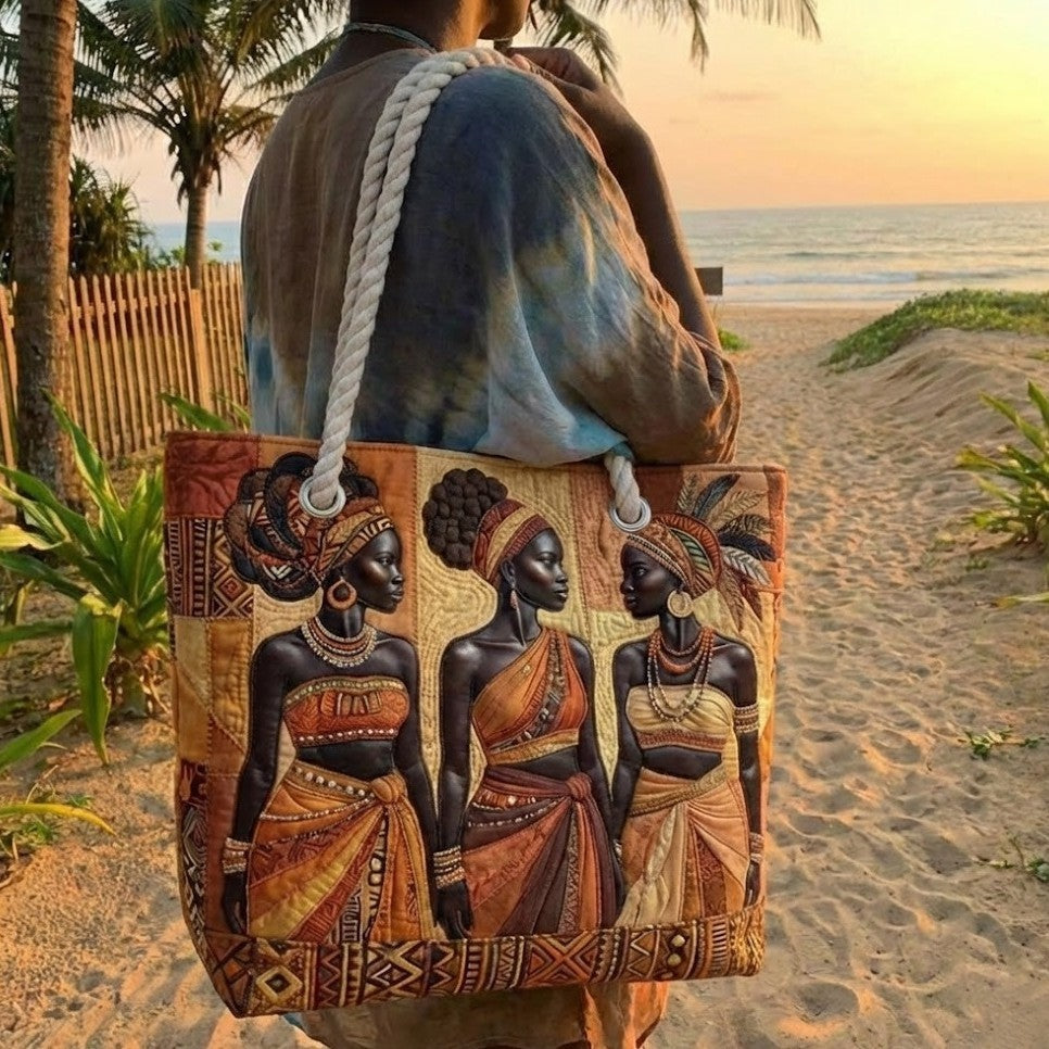 Dolores | Bolso Tote de Playa Artesanal Asas de Cuerda Mujer