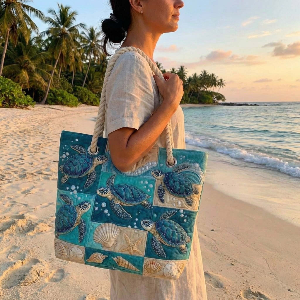 Dolores | Bolso Tote de Playa Artesanal Asas de Cuerda Mujer