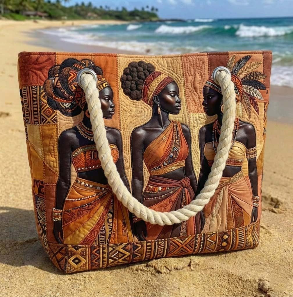 Dolores | Bolso Tote de Playa Artesanal Asas de Cuerda Mujer