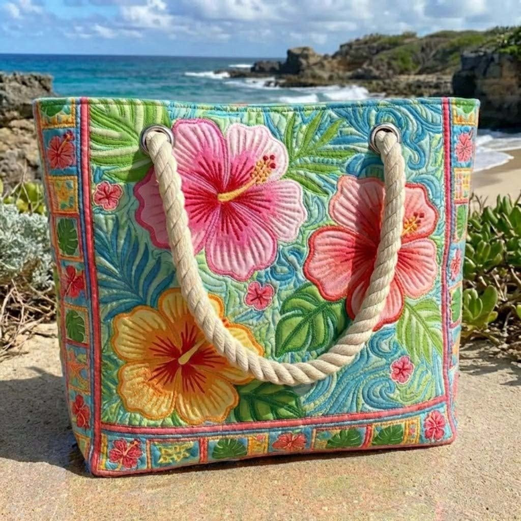 Dolores | Bolso Tote de Playa Artesanal Asas de Cuerda Mujer