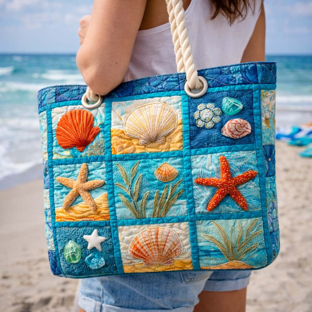 Dolores | Bolso Tote de Playa Artesanal Asas de Cuerda Mujer