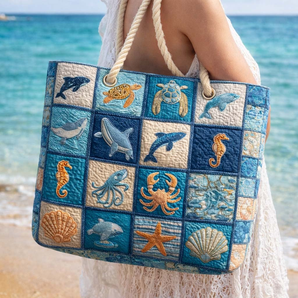 Dolores | Bolso Tote de Playa Artesanal Asas de Cuerda Mujer