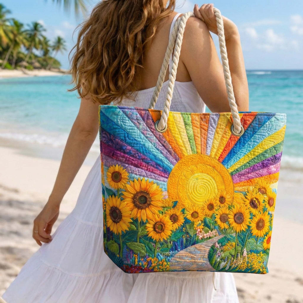 Dolores | Bolso Tote de Playa Artesanal Asas de Cuerda Mujer