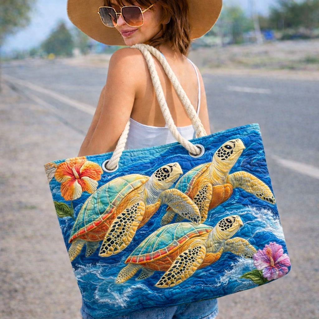 Dolores | Bolso Tote de Playa Artesanal Asas de Cuerda Mujer