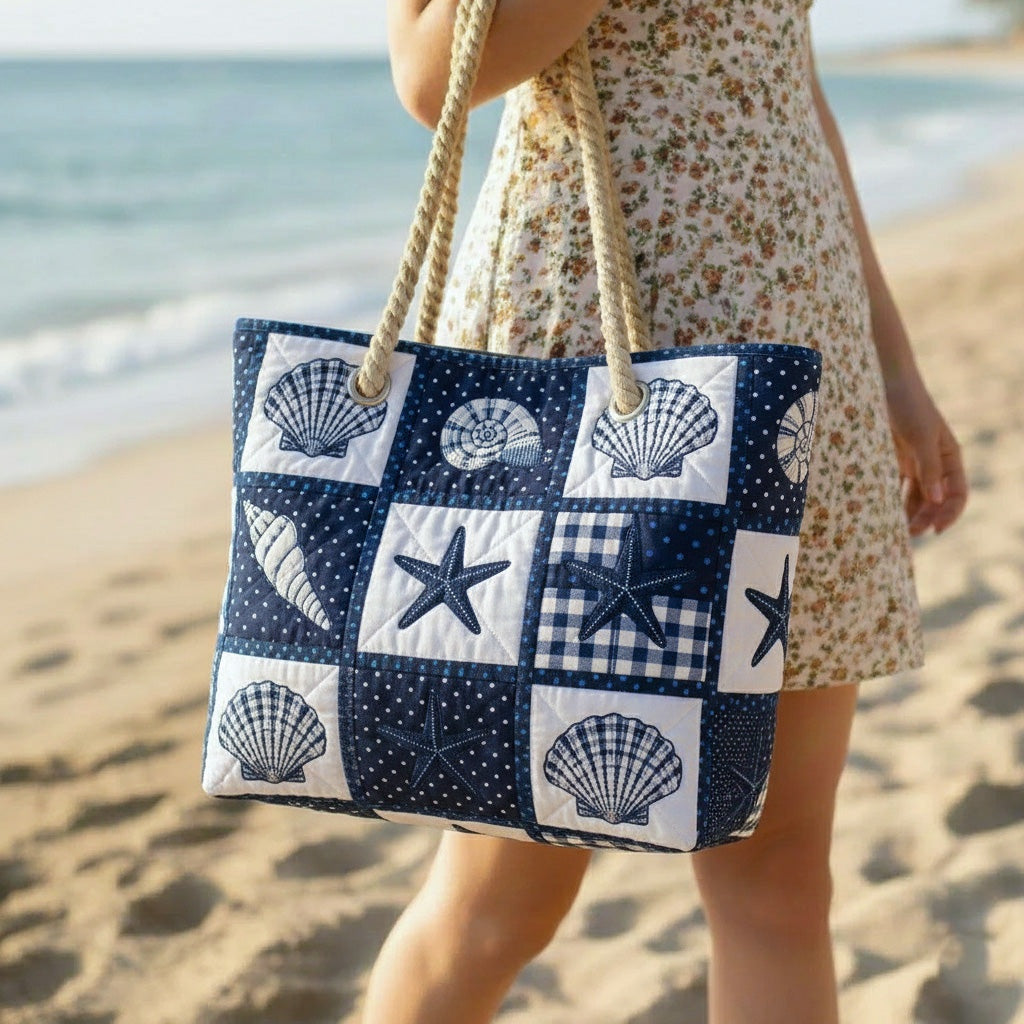 Dolores | Bolso Tote de Playa Artesanal Asas de Cuerda Mujer