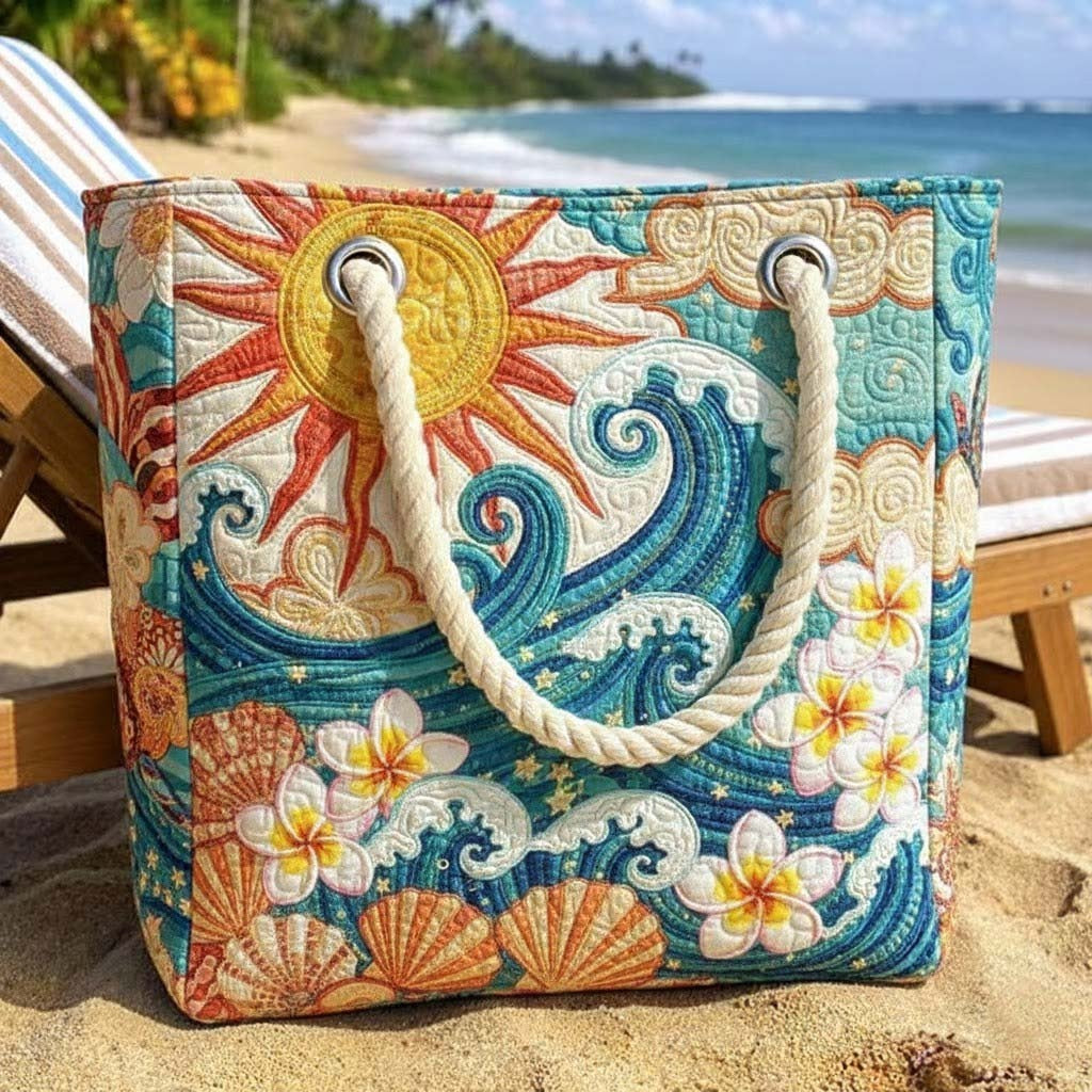 Dolores | Bolso Tote de Playa Artesanal Asas de Cuerda Mujer