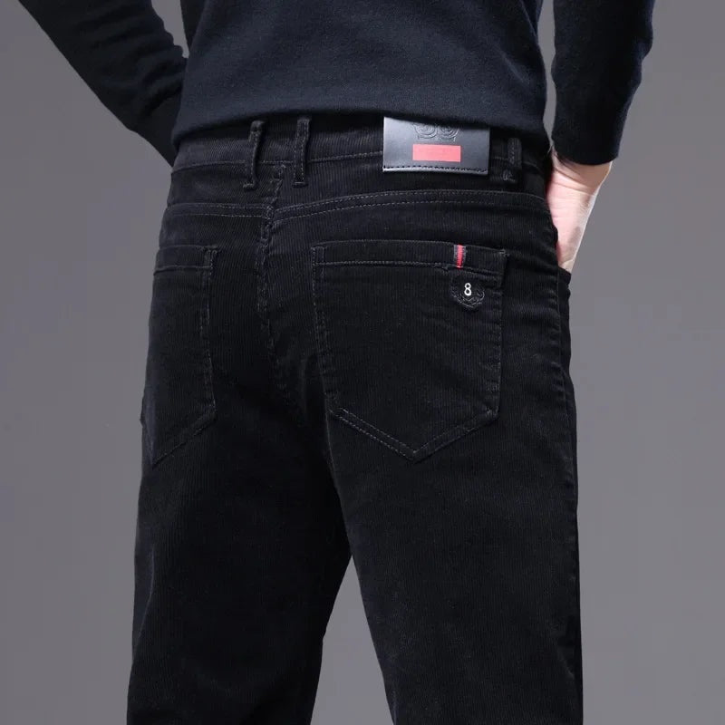 Pantalón de Pana Corte Recto para Hombre