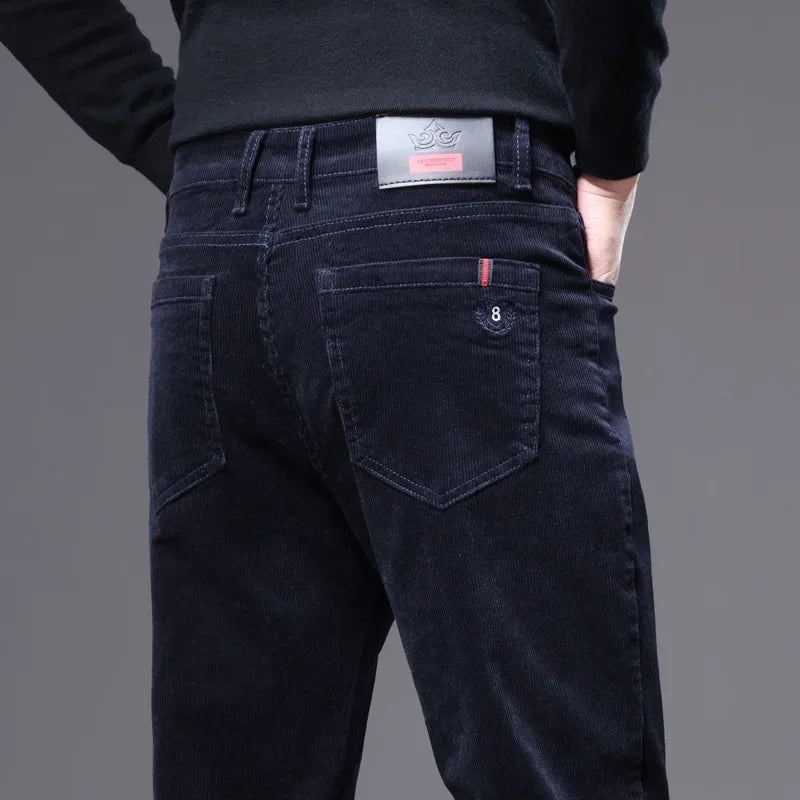 Pantalón de Pana Corte Recto para Hombre