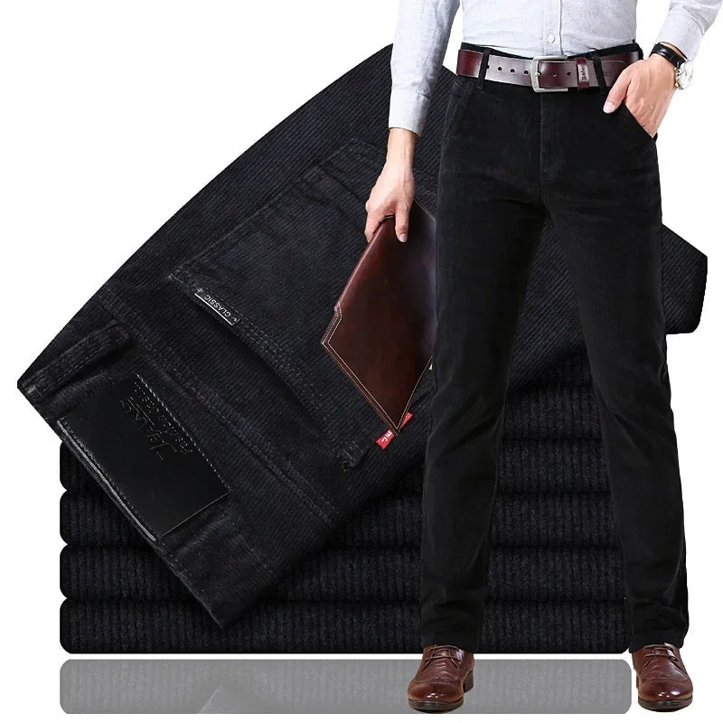 Pantalón de Pana Corte Recto para Hombre