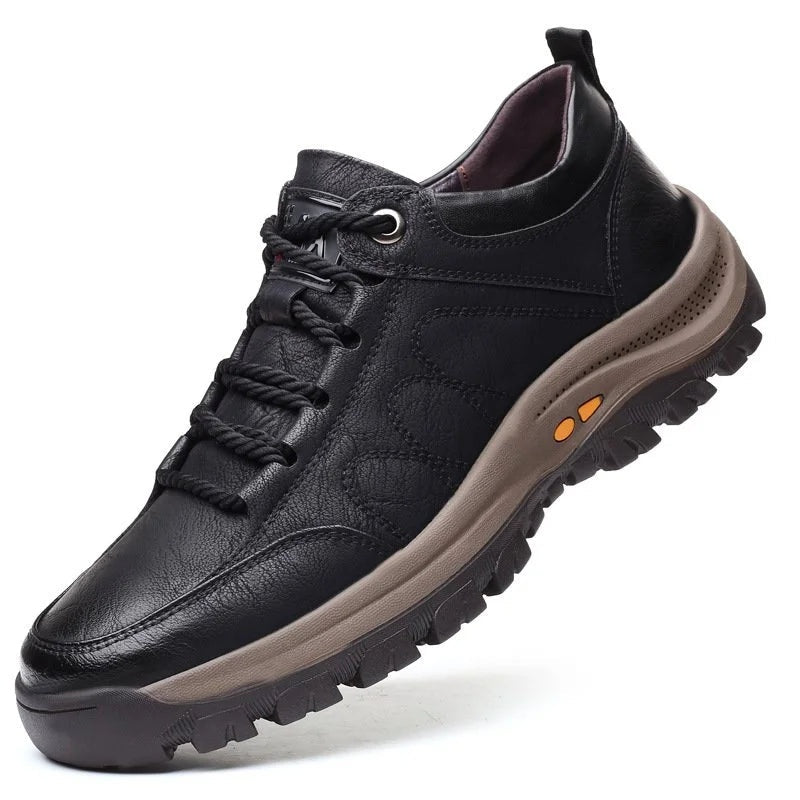 Emilio | Blucher de Cuero con Suela Antideslizante para Hombre