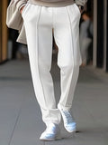 Pantalón Chino con Pinzas Slim Fit Stretch para Hombre