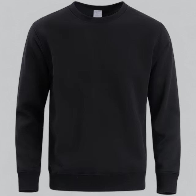 Sudadera sin Capucha Cuello Redondo Manga Larga para Hombre