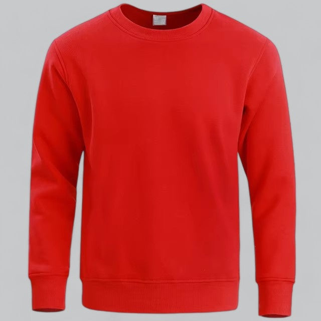 Sudadera sin Capucha Cuello Redondo Manga Larga para Hombre