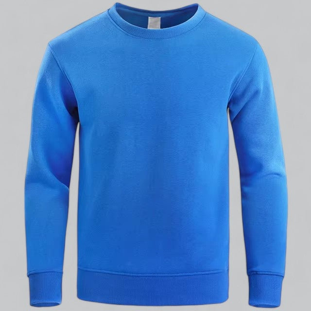 Sudadera sin Capucha Cuello Redondo Manga Larga para Hombre