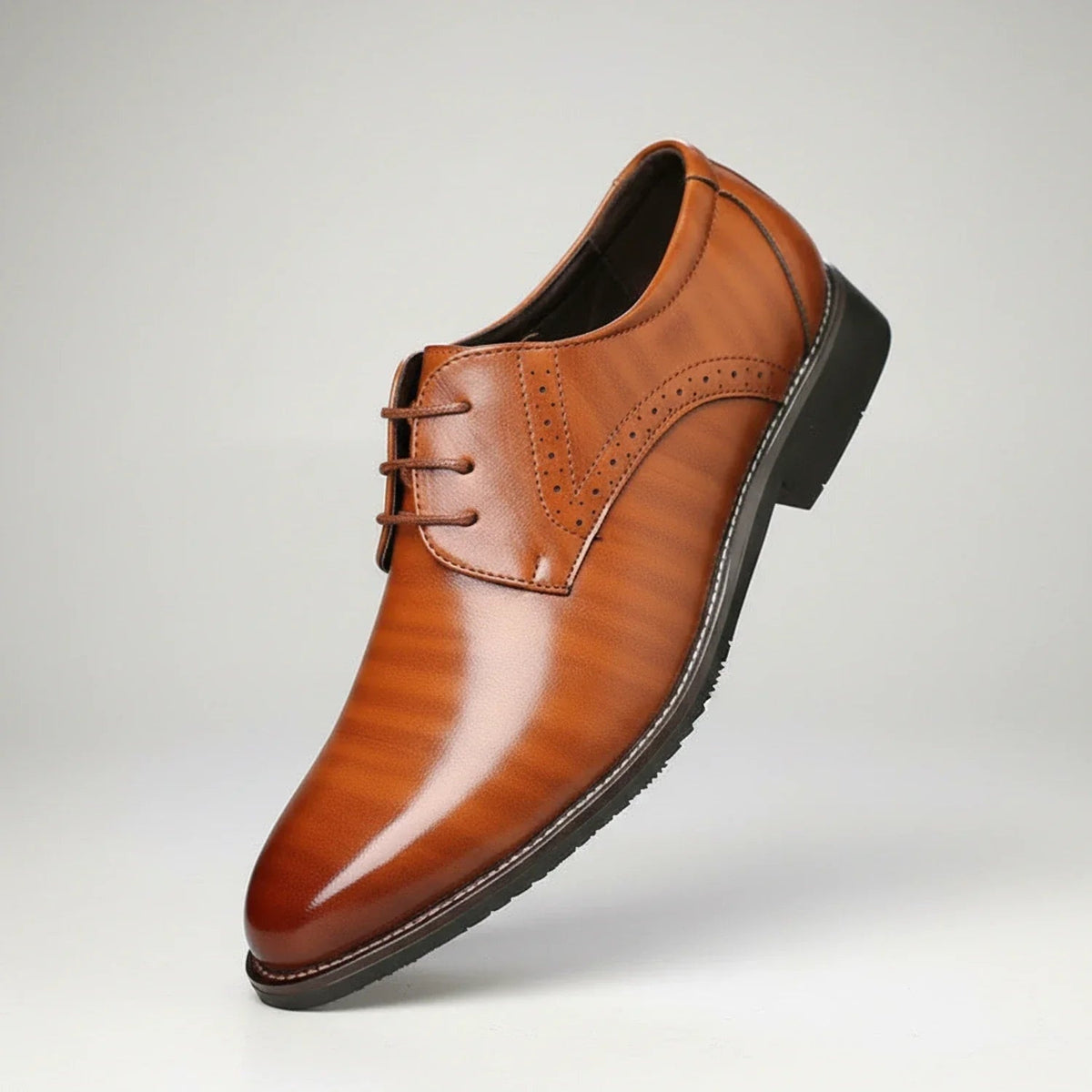 Emilio | Zapatos Derby de Vestir con Cordones y Puntera Lisa para Hombre