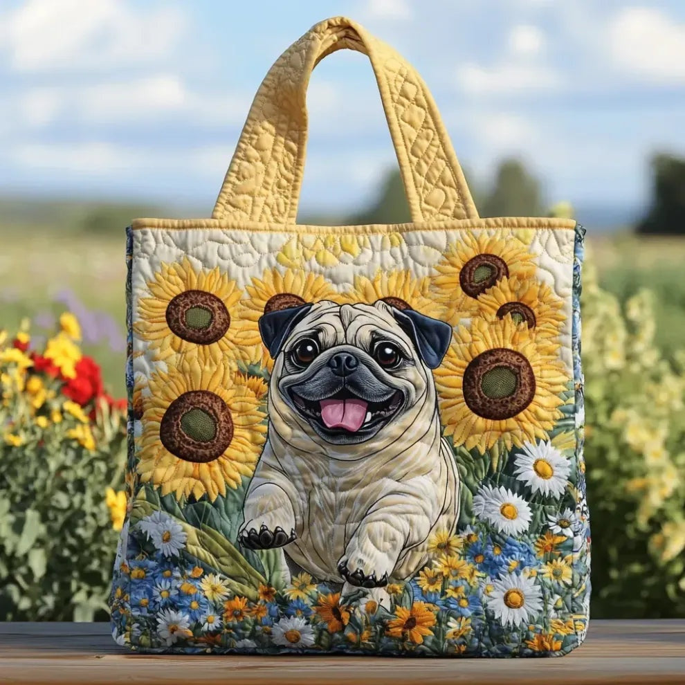 Encarnación | Bolso Tote Acolchado Artesanal Estampado Mujer