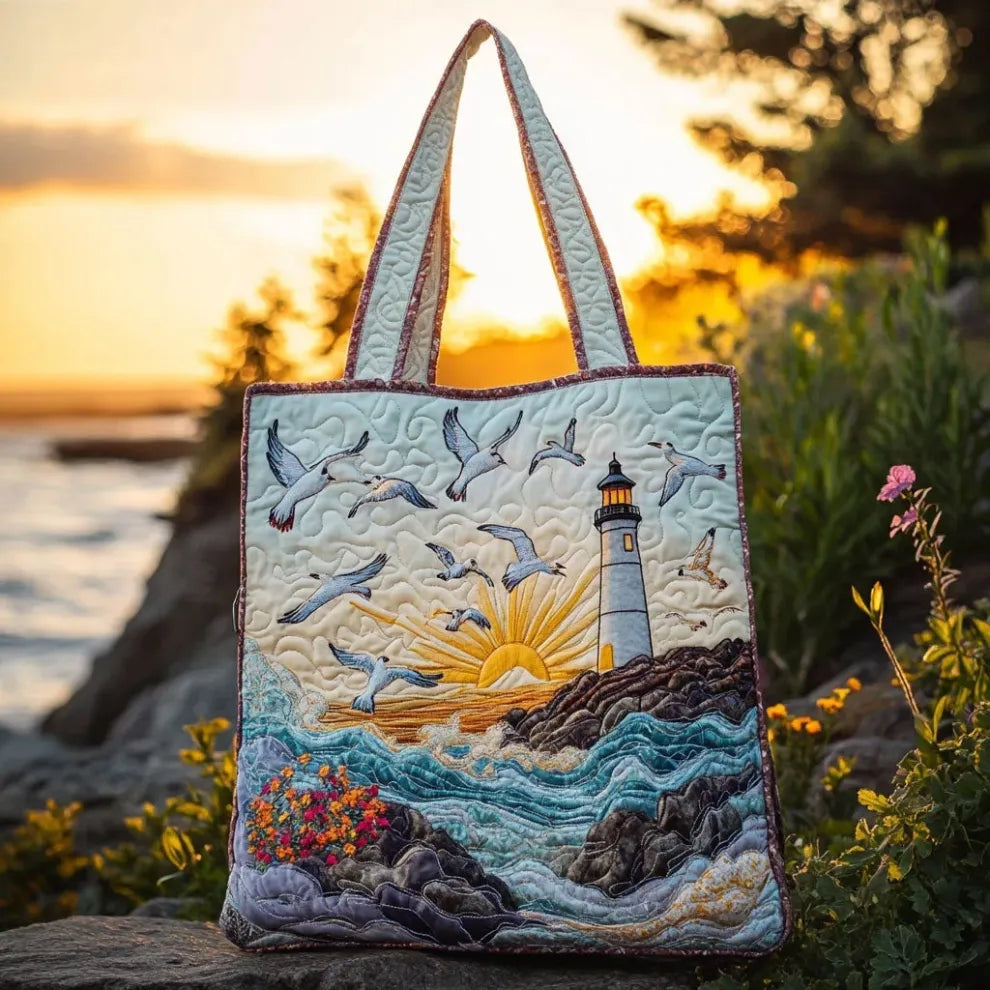 Encarnación | Bolso Tote Acolchado Artesanal Estampado Mujer