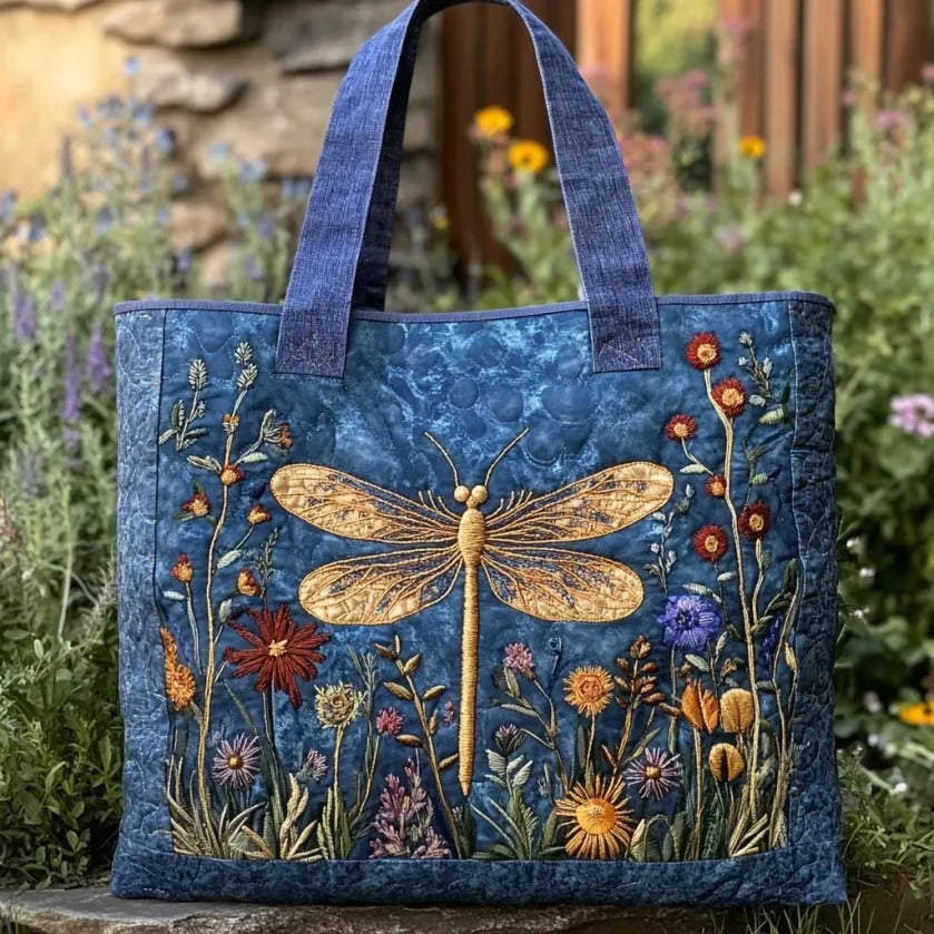 Encarnación | Bolso Tote Acolchado Artesanal Estampado Mujer