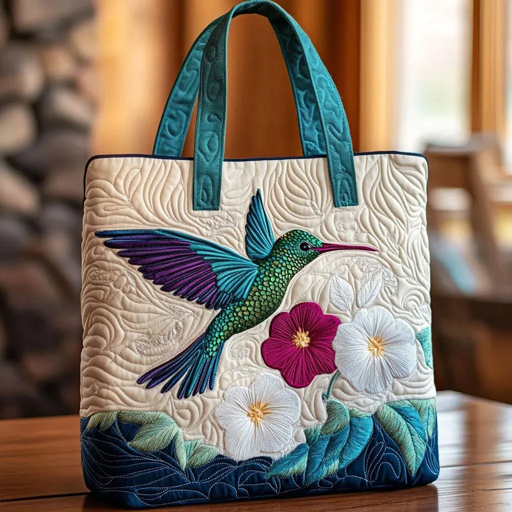Encarnación | Bolso Tote Acolchado Artesanal Estampado Mujer