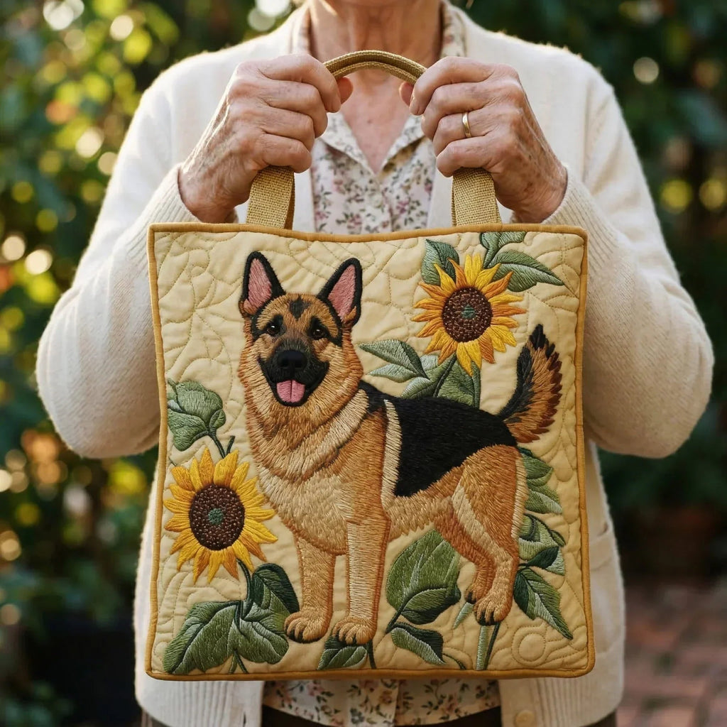 Encarnación | Bolso Tote Acolchado Artesanal Estampado Mujer