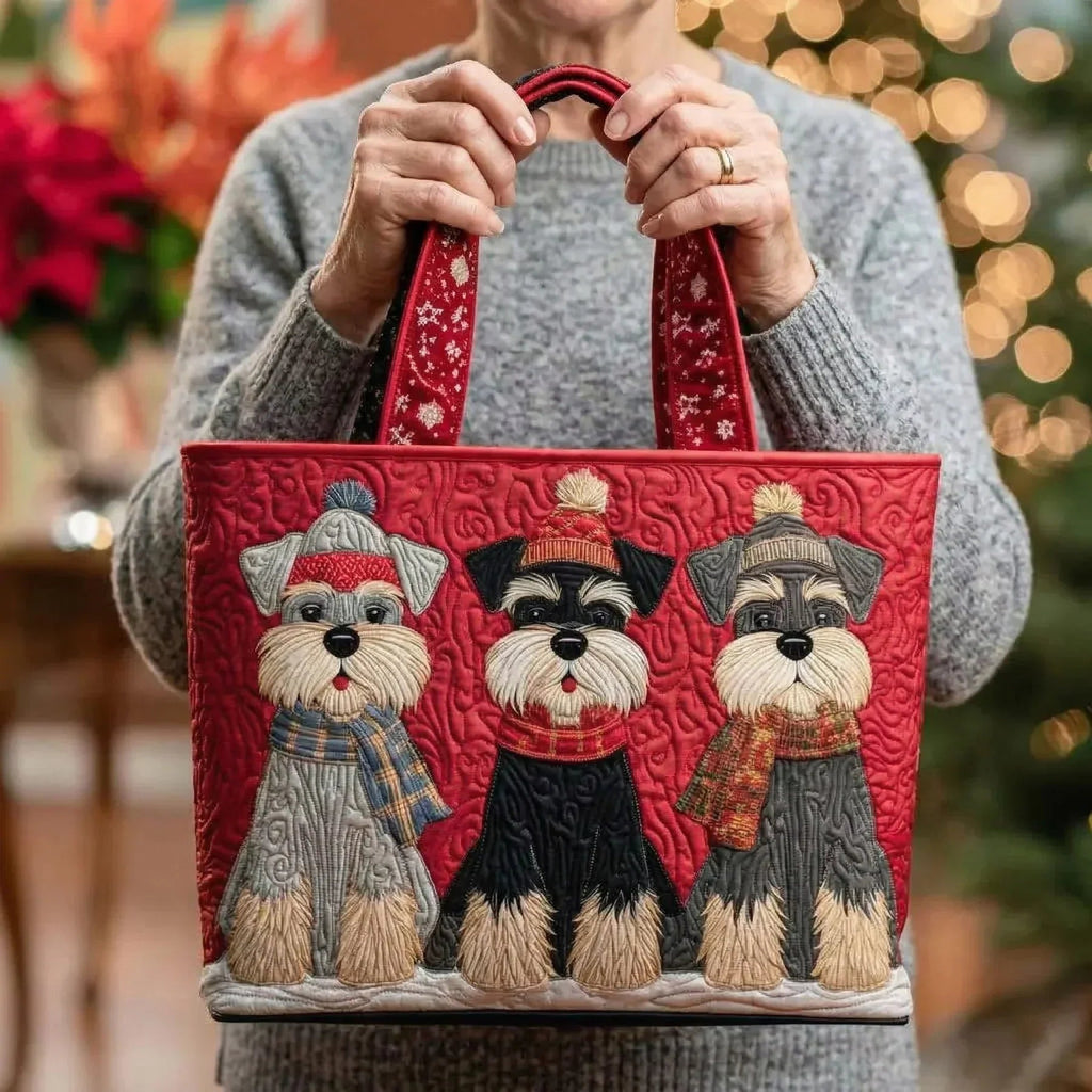 Encarnación | Bolso Tote Acolchado Artesanal Estampado Mujer