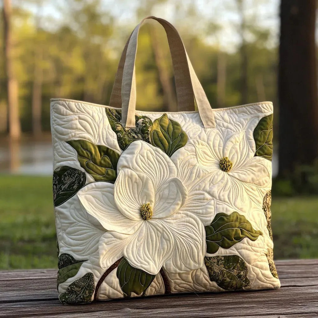 Encarnación | Bolso Tote Acolchado Artesanal Estampado Mujer