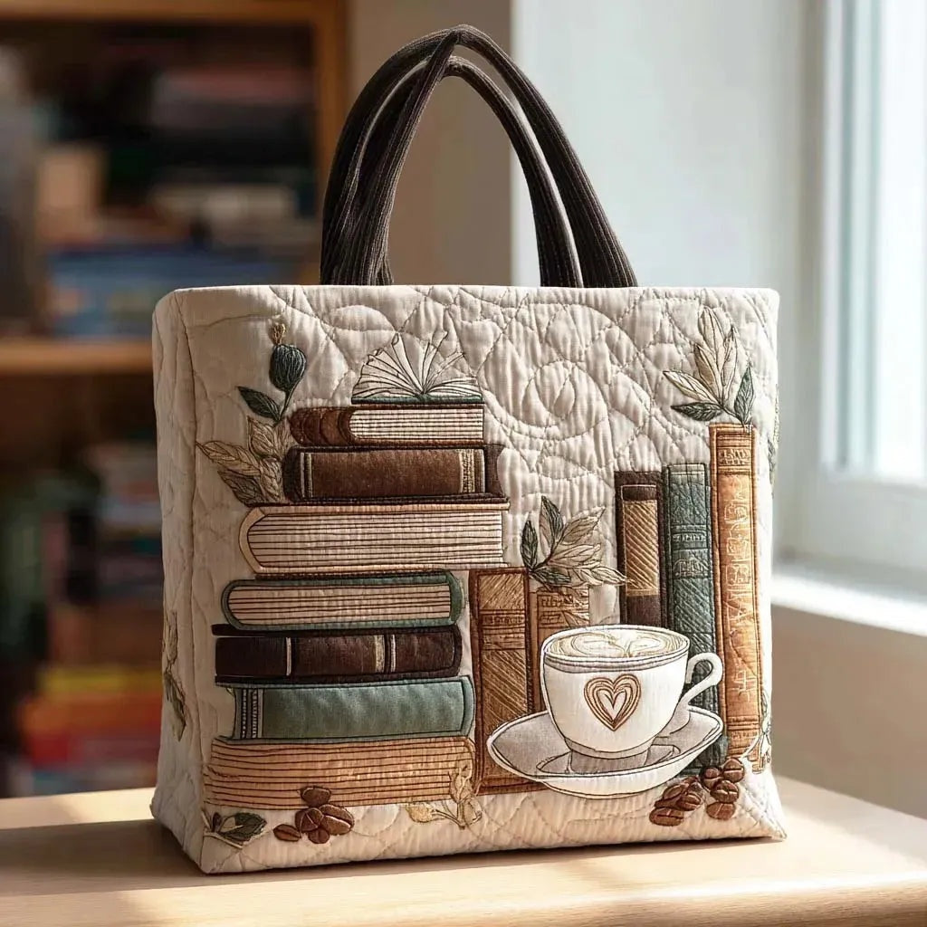 Encarnación | Bolso Tote Acolchado Artesanal Estampado Mujer